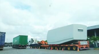 Caminhoneiro flagra transporte de carga eólica da Bahia