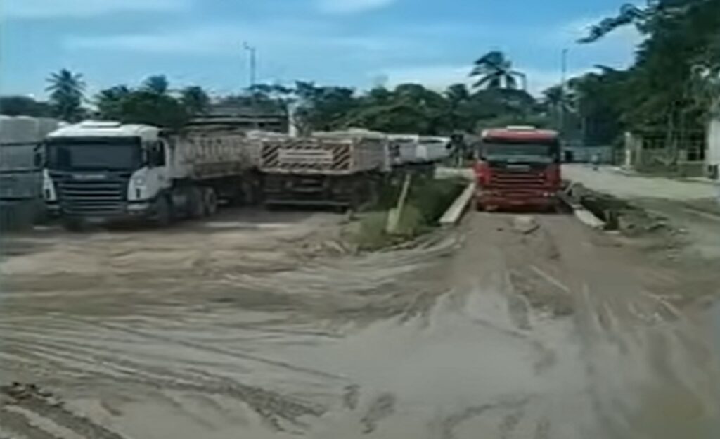 Caminhoneiros relatam descontentamento com os baixos preços e falta de fretes