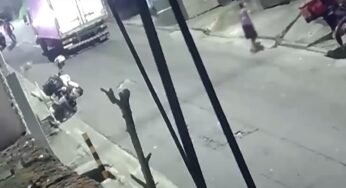Chinelo salva criança de ser atropelada por caminhão