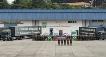 Corrente do bem lota nove caminhões em São Paulo para doação ao Rio Grande do Sul