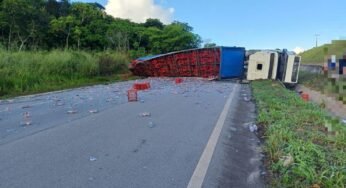 Motorista embriagado causa acidente e acaba sendo preso pela PRF
