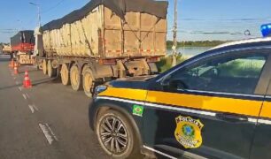 PRF flagra carregamento com 23 mil toneladas de excesso de peso no Ceará