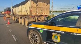 PRF flagra carregamento com 23 mil toneladas de excesso de peso no Ceará