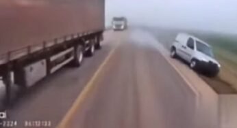 Ultrapassagem perigosa: o risco de ignorar a neblina e a mão dupla