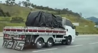 Veículo HR é flagrado com configuração de trucado