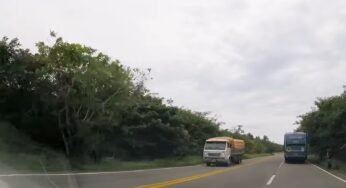 Veja a diferença da BR-101 com a 330 no município baiano
