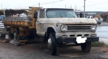 Caminhões abandonados no tempo