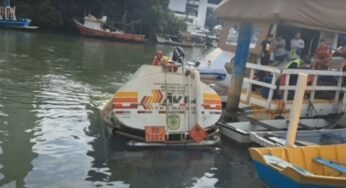 Caminhoneiro morre afogado após caminhão cair de balsa