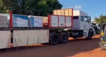 PRF autua caminhão por excesso de peso na Br-153