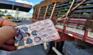 PRF flagra caminhoneiro com anfetamina em Sergipe
