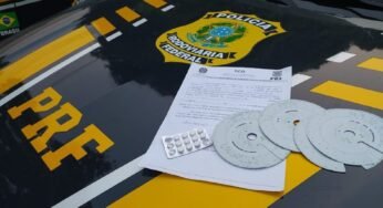 PRF flagra dois caminhoneiros portando comprimidos de rebite no Rio de Janeiro
