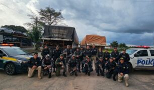 PRF realiza operação protetor dos biomas juntamente com a polícia militar no Pará