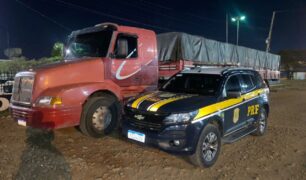PRF recupera caminhão roubado na BR-407