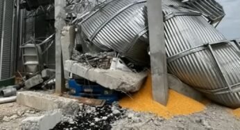 Silo desaba e mata caminhoneiro no Paraná