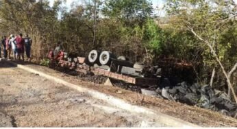 Acidente mata caminhoneiro na MGC-496