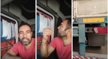 Caminhoneiro desabafa após ser multado por faixa refletiva pela PRF