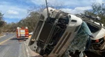 Caminhoneiro perde a vida na Br-251 após cair em talude