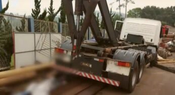 Empresário morre após ser atropelado pelo próprio caminhão