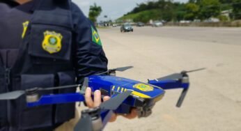PRF intensifica fiscalizações em rodovias com o uso de drones