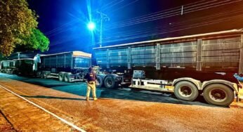 PRF apreende carga de minério trafegando de forma irregular no Pará
