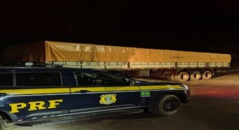 PRF recupera combinação veicular adulterada em Minas Gerais