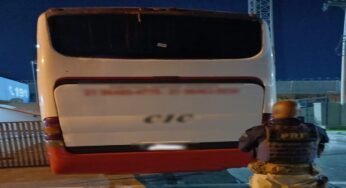 PRF recupera ônibus clonado na rodovia Presidente Dutra