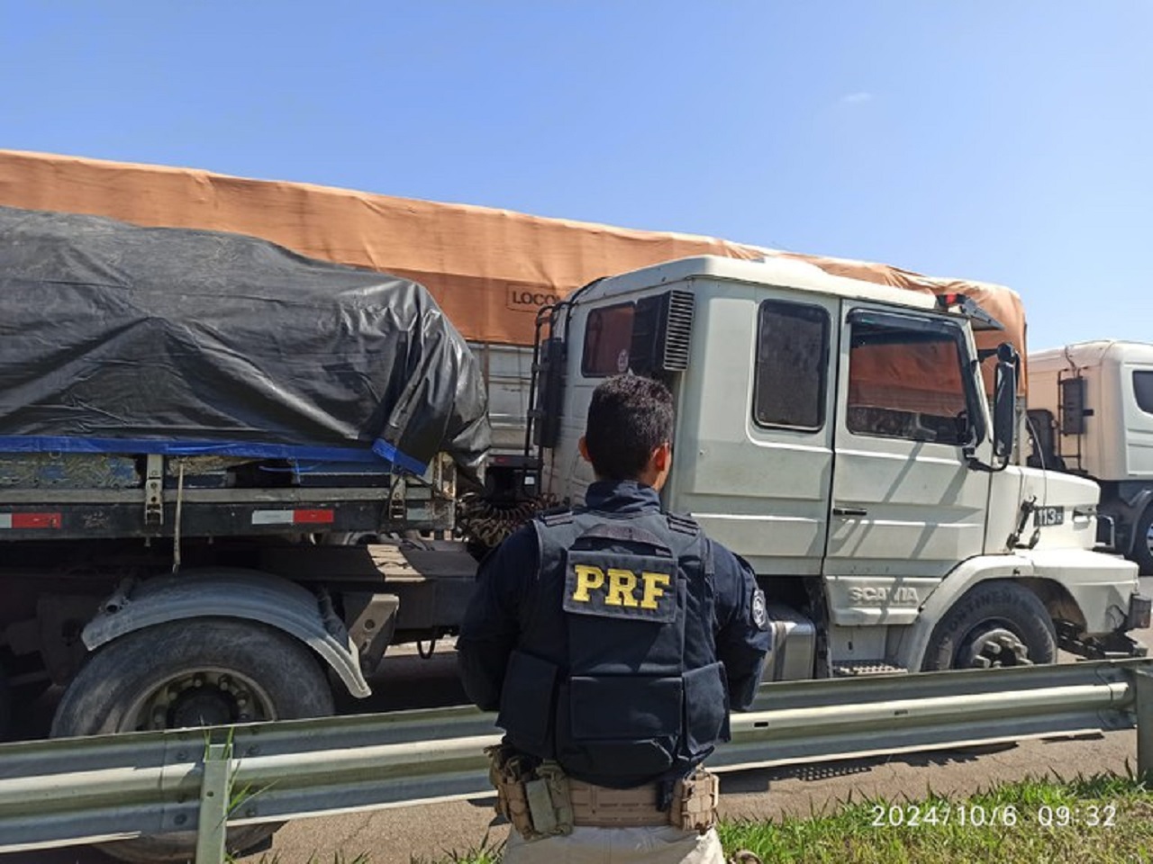 PRF flagra caminhoneiro em estado de embriaguez na Br-116