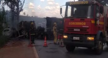 Família de médicos morre em acidente envolvendo carreta em Araxá (MG)