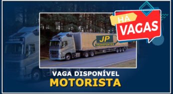 JP Cargo abre vagas para motorista carreteiro