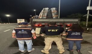 PRF faz ação com secretaria de fazenda no Espírito Santo