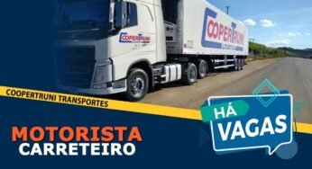 Coopertruni Logística abre vagas para motorista carreteiro