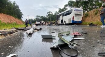Caminhoneiro é preso após acidente com ônibus irregular na AM-010