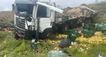Caminhoneiro perde a vida em acidente trágico na BA-026