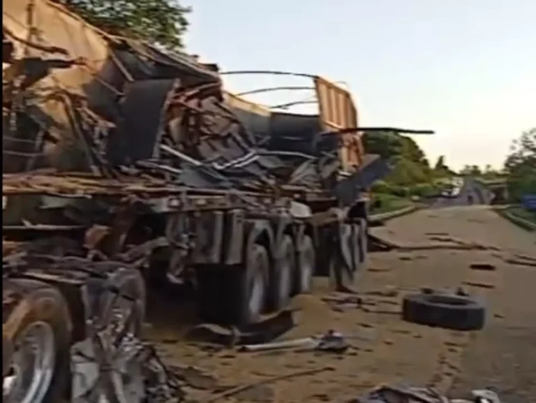 Caminhoneiro morre em colisão na BR-163 após desviar de buraco na pista