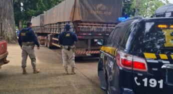 PRF Apreende 110 m³ de madeira ilegal durante fiscalização em marabá/PA