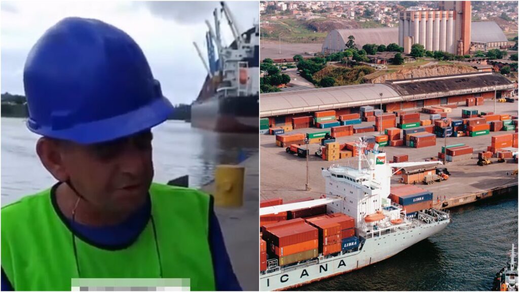 Caminhoneiro desabafa ao ser impedido de se alimentar no Porto de Capuaba