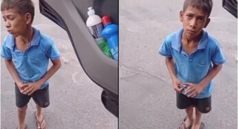 Garoto humilde oferece serviço a caminhoneiro e é surpreendido