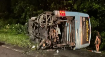 Grave acidente na BR-376 deixa 15 feridos em Guaratuba, Paraná