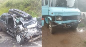 Acidente grave na RS-874 deixa uma vítima fatal e causa congestionamento