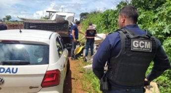 Motorista de caminhão é multado em mais de R$ 7 Mil por descarte irregular de lixo em Uberaba