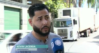 Caminhoneiro registra abordagem policial tensa na BR-381 e é imobilizado com arma de choque