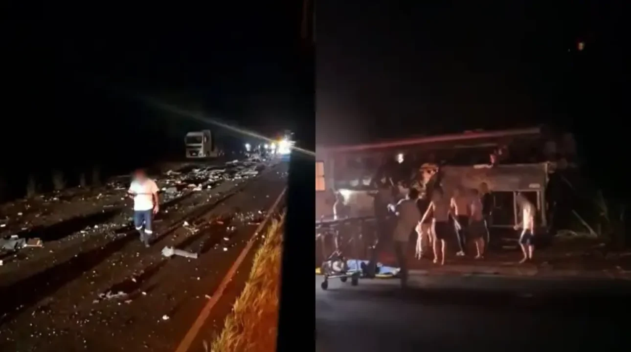 Motorista de caminhão alega desvio de buraco em acidente que resultou em 12 mortes em SP