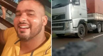 Caminhoneiro morre atropelado na BR-050 enquanto fazia reparos em carreta