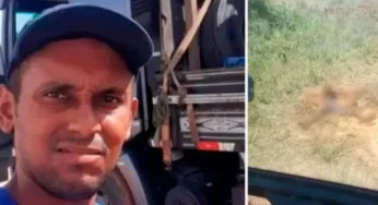 Caminhoneiro desaparecido é encontrado morto após 10 dias de procura pela família.
