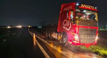 Caminhoneiro embriagado é preso após dirigir na contramão da Rodovia Anhanguera, em Araras (SP)