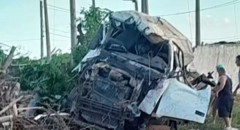 Caminhoneiro morre após ser arremessado em grave acidente na BR-262, em Campo Grande