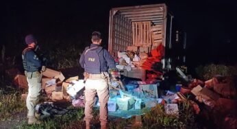 PRF frustra assalto e resgata caminhoneiro mantido refém na BR-101, na Bahia