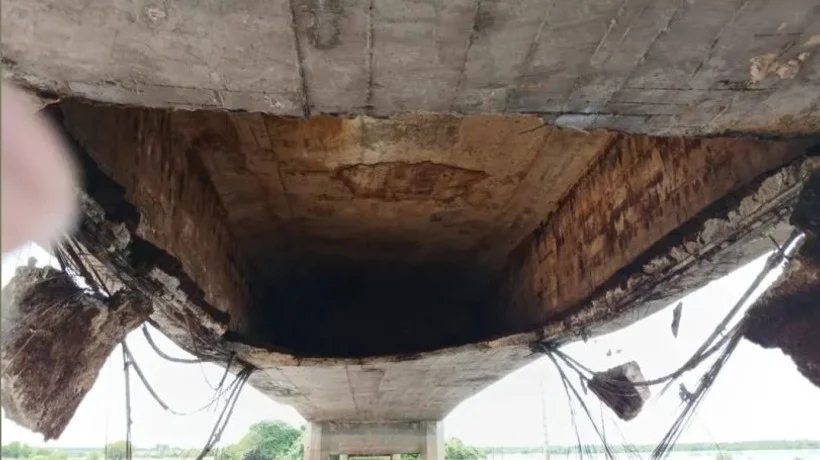 Interdição da Ponte dos Índios na BR-316 afeta transporte entre o Maranhão e Pará.