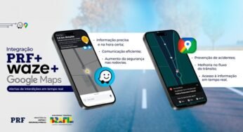 PRF firma parceria com Waze e Google Maps para auxiliar motoristas no Carnaval