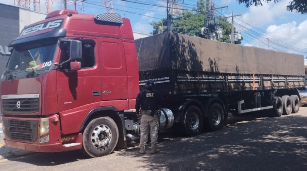 PRF apreende 32 toneladas de minério ilegal em Marabá (PA)